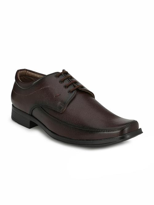 brown lace-up derbys - 17242359 - Very Small Image - 1