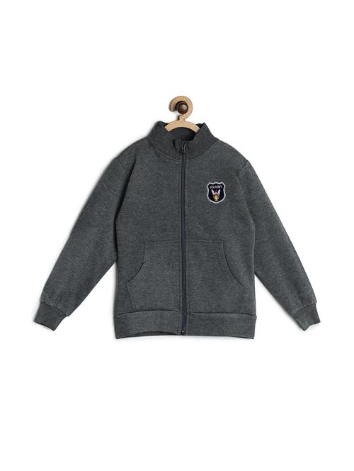 plain high neck neck sweatshirt - 17244402 - Very Small Image - 1