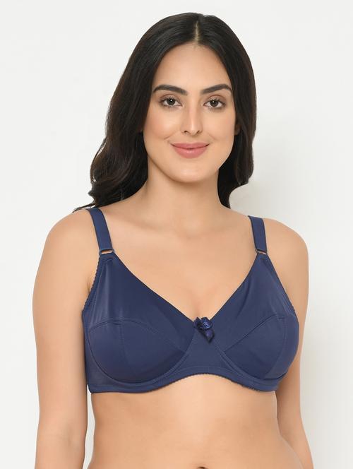 navy blue lightly padded t-shirt bra  - 17245289 - Very Small Image - 1
