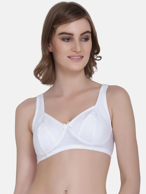 white nylon minimizer bra - 17245322 - Very Small Image - 1