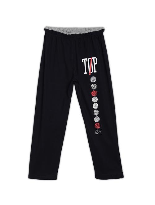 black cotton trackpant - 17245731 - Very Small Image - 1