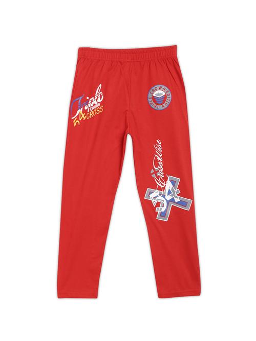 red cotton trackpant - 17245736 - Very Small Image - 1