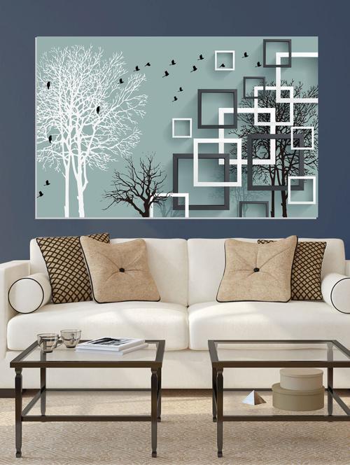  tree withird hd digital print wallpaper - 17247395 - Very Small Image - 1