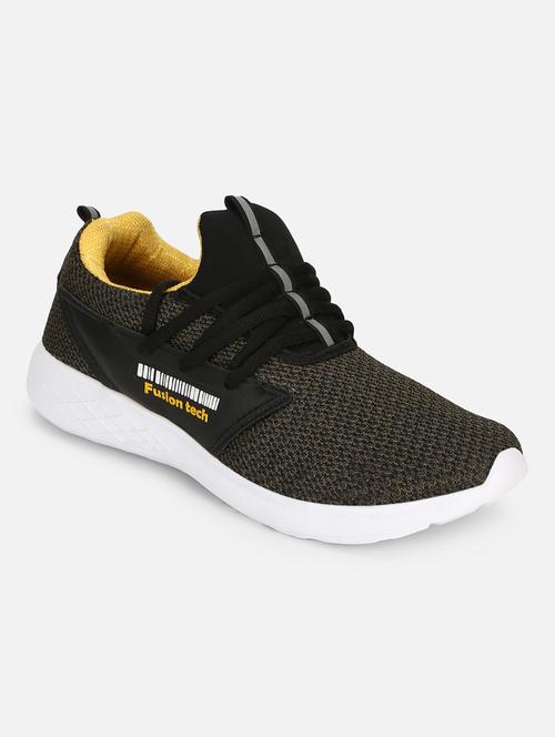 yellow laced up sport shoe - 17251955 - Very Small Image - 1