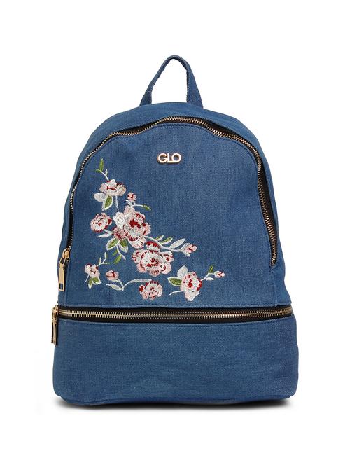 blue leatherette (pu) fashion backpack - 17252187 - Very Small Image - 1