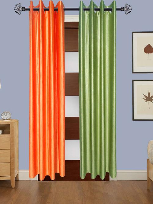 polyester 7 feet door curtain (pack of 2) - 17253465 - Very Small Image - 1