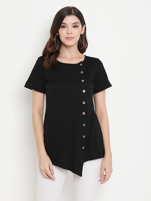 button up asymmetric top  - 17256323 - Very Small Image - 1