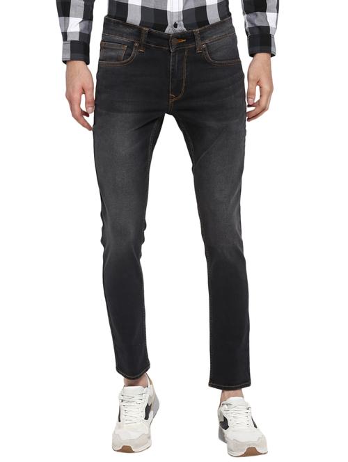 black light washed denim jeans - 17257927 - Very Small Image - 1