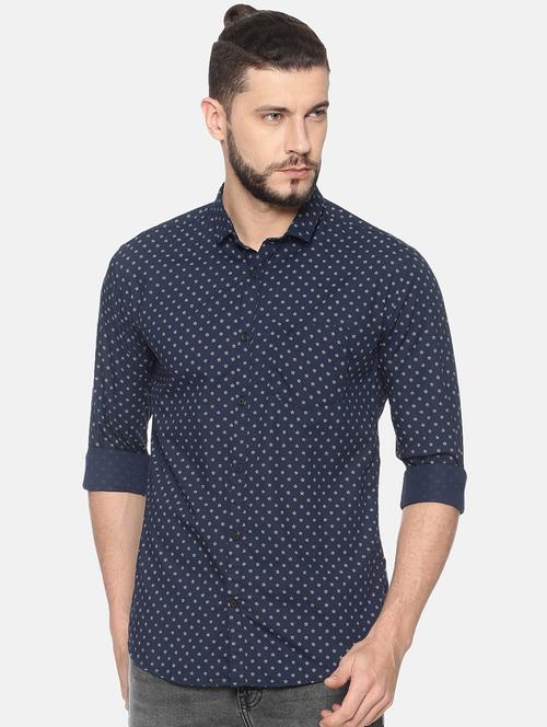 Mens Graphic Casual Shirt - 17258375 - Very Small Image - 1
