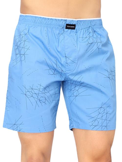 light blue printed boxer - 17260782 - Very Small Image - 1
