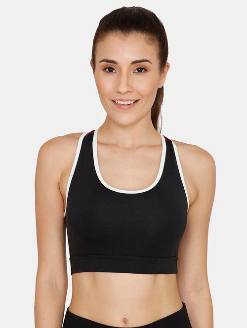 styled back sports bra  - 17262802 - Very Small Image - 1