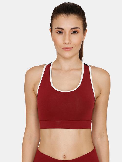 styled back sports bra  - 17262803 - Very Small Image - 1