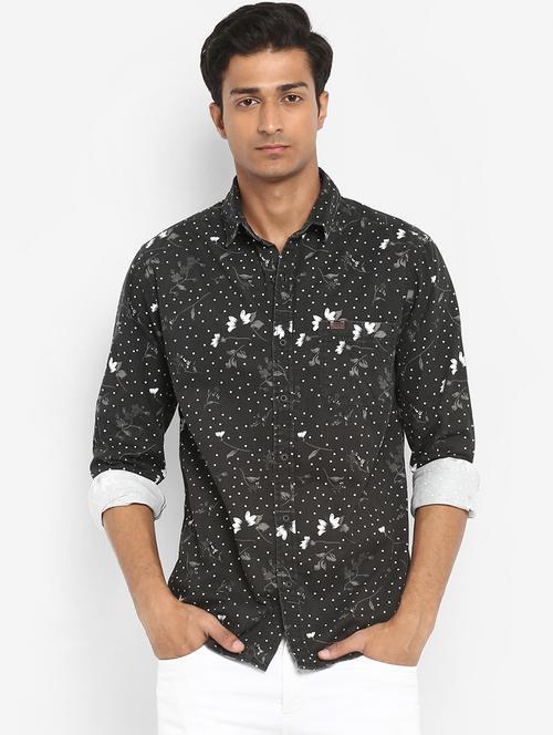 black printed casual shirt - 17264730 - Very Small Image - 1