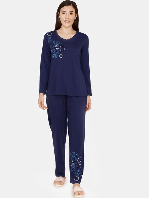 quirky print shorts nightwear set - 17265318 - Very Small Image - 1