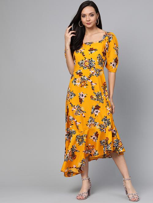 women's  floral dress - 17266444 - Very Small Image - 1