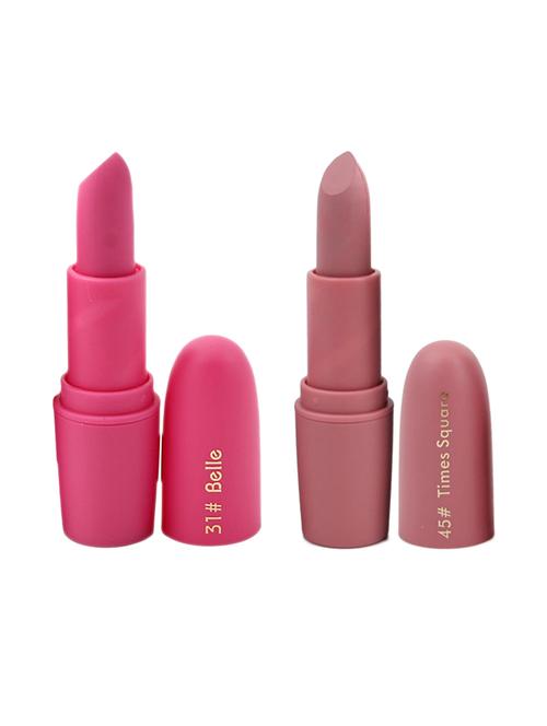 miss rose moisturizing  waterproof long lasting bullet lipstick smudge proof  pack of 2 [31-45] - 17266537 - Very Small Image - 1