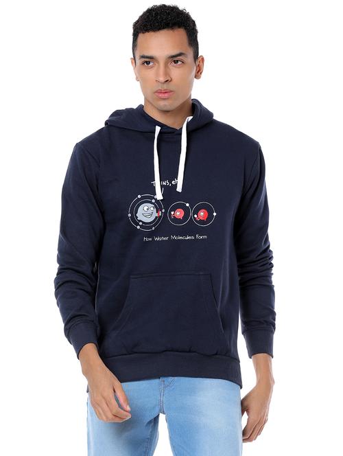 mens chest print sweatshirt - 17267622 - Very Small Image - 1