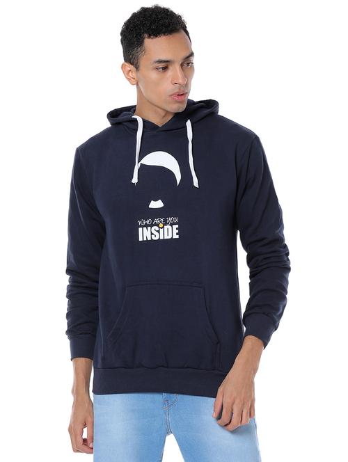 mens front print sweatshirt - 17267624 - Very Small Image - 1