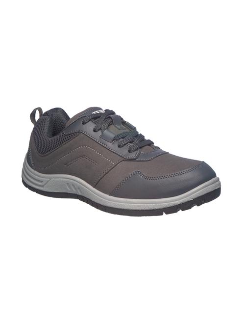 Men Grey Lace-up Sport Shoes - 17270462 - Very Small Image - 1