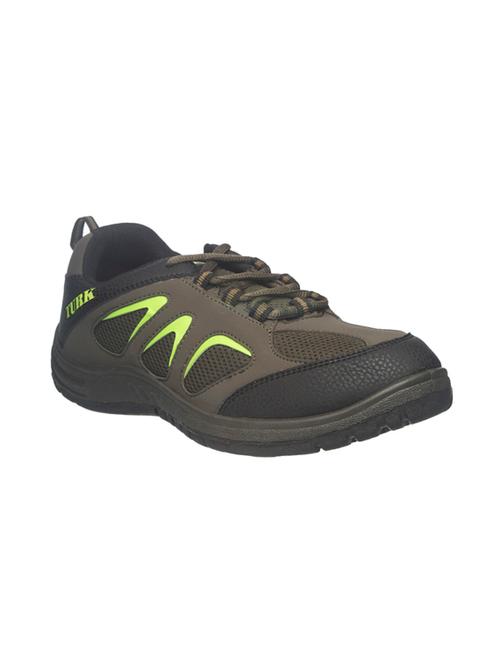 Men Olive Green Lace-up Sport Shoes - 17270464 - Very Small Image - 1