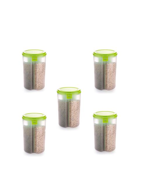   3 in 1 transparent kitchen airtight container  pack of 5  - 17271344 - Very Small Image - 1