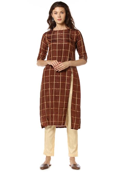 women's a-line kurta - 17273705 - Very Small Image - 1