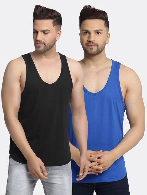 set of 2 solid vest - 17275094 - Very Small Image - 1