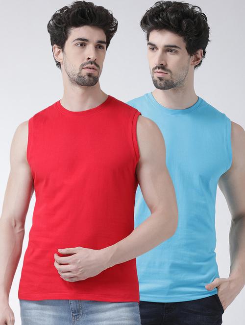 set of 2 solid t-shirt - 17275113 - Very Small Image - 1