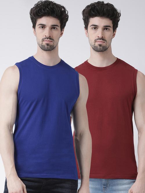 set of 2 solid t-shirt - 17275122 - Very Small Image - 1