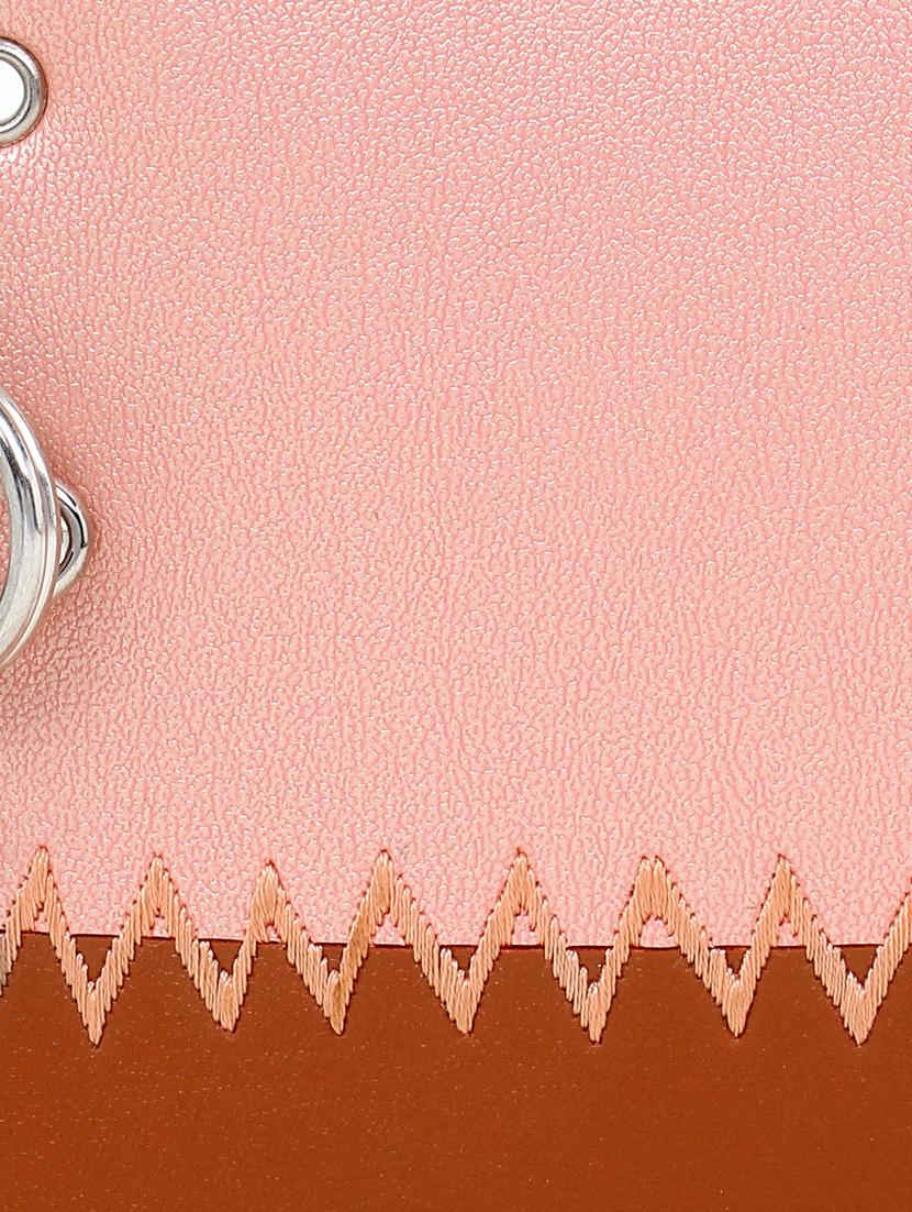 pink leatherette (pu) regular pouch - 17277129 - Standard Image - 5