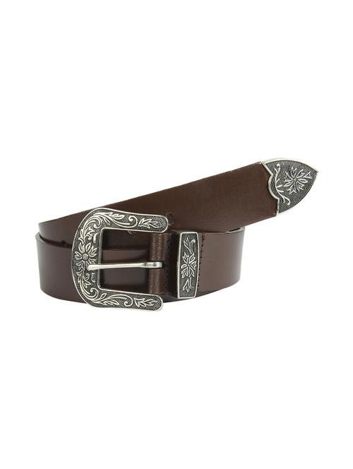 brown leather belt - 17277594 - Very Small Image - 1