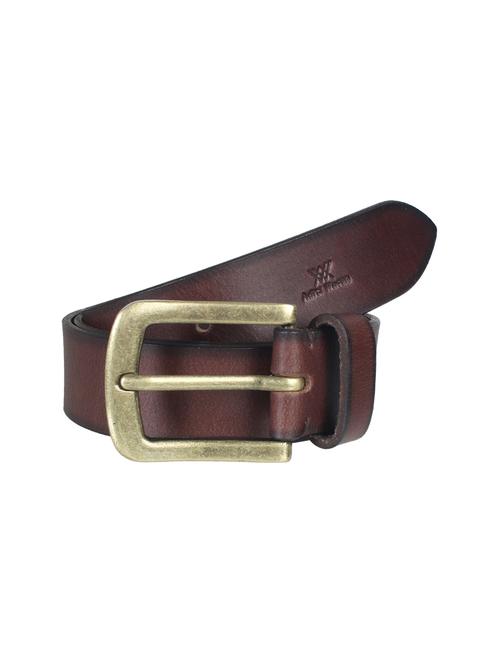 brown leather belt - 17277597 - Very Small Image - 1