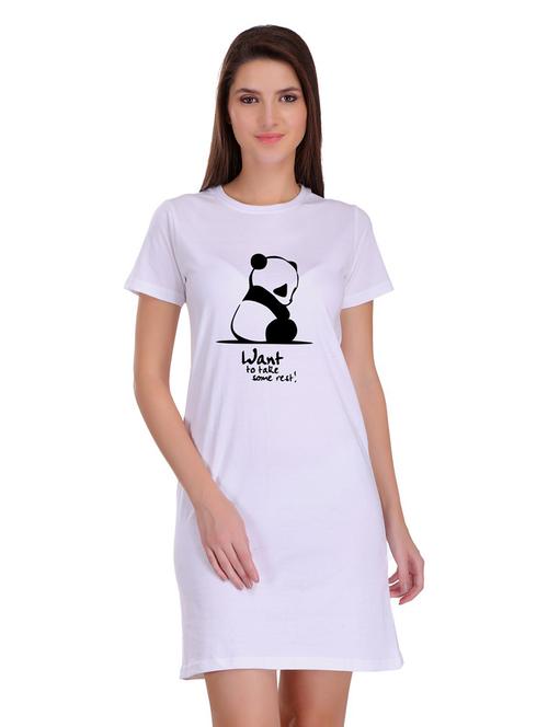 quirky print t-shirt dress  - 17280956 - Very Small Image - 1