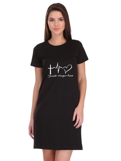 quirky print t-shirt dress  - 17281017 - Very Small Image - 1