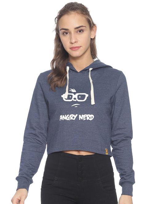 women's front print sweatshirt - 17281425 - Very Small Image - 1