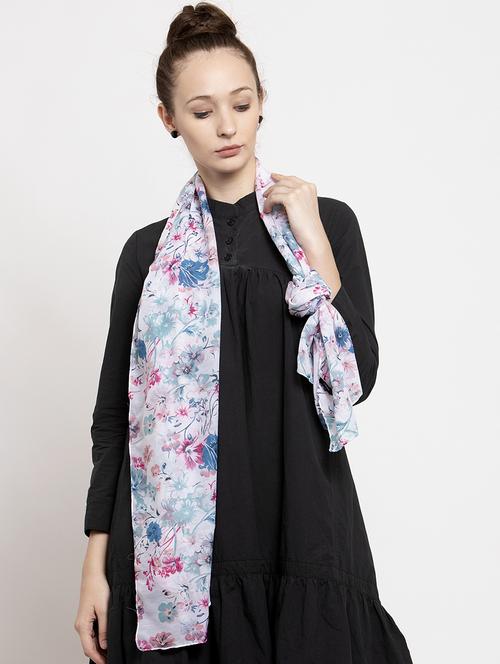 multi colored polyester stole - 17282060 - Very Small Image - 1