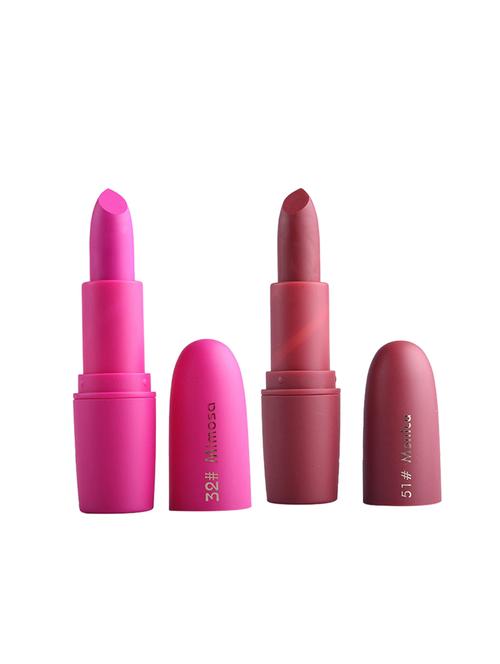 miss rose pack of 2 matte lipsticks(shade#32,51) - 17282676 - Very Small Image - 1
