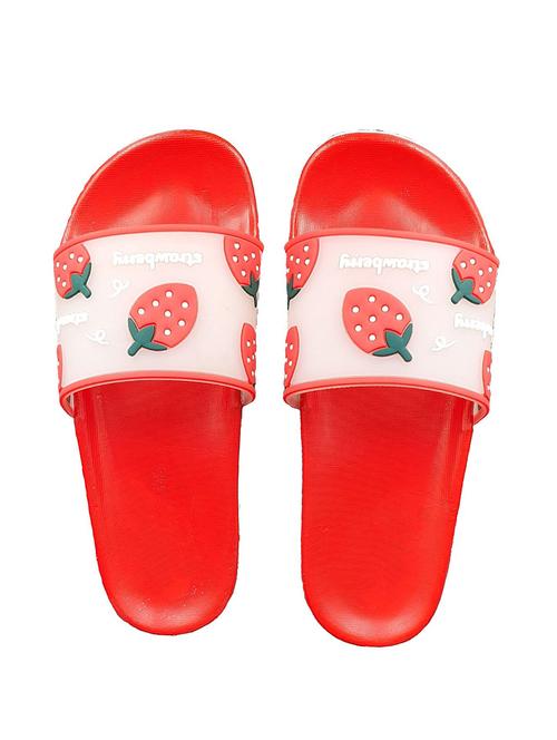 red  slip on flip flops - 17284073 - Very Small Image - 1