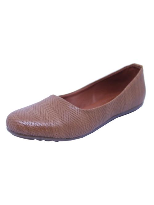 tan synthetic slip on ballerina - 17284774 - Very Small Image - 1