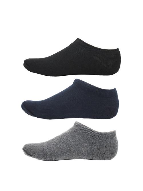 men pack of 3 solid ankle length  sock - 17287627 - Very Small Image - 1