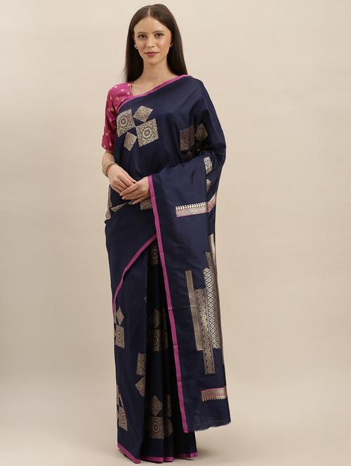 self design kanjivaram saree - 17290073 - Very Small Image - 1