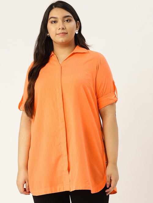 solid plus shirt  - 17291168 - Very Small Image - 1