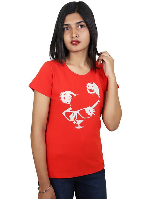 round neck quirky tee  - 17291251 - Very Small Image - 1