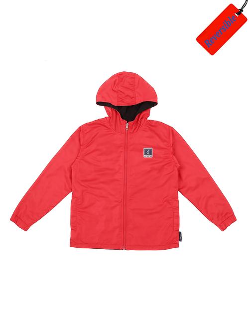 red polyester bomber jackets & coat - 17294193 - Very Small Image - 1