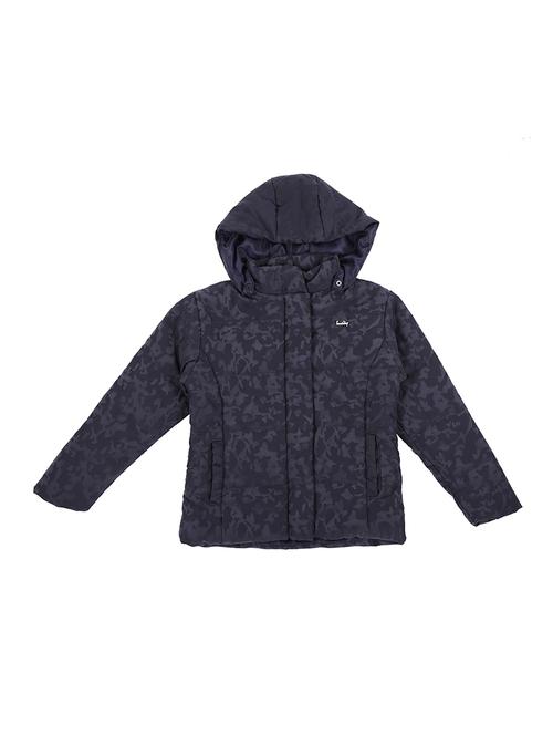 dark blue polyester regular jackets & coat - 17294387 - Very Small Image - 1