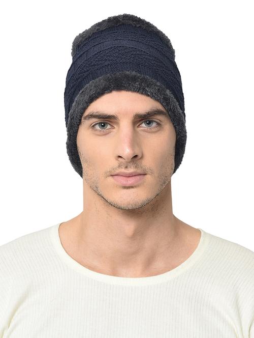 blue wool caps and hat - 17295433 - Very Small Image - 1