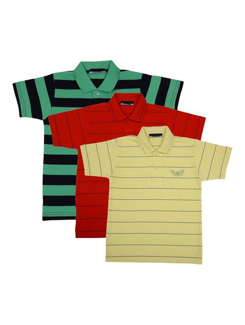 pack of 3 colored cotton t-shirt - 17297375 - Very Small Image - 1