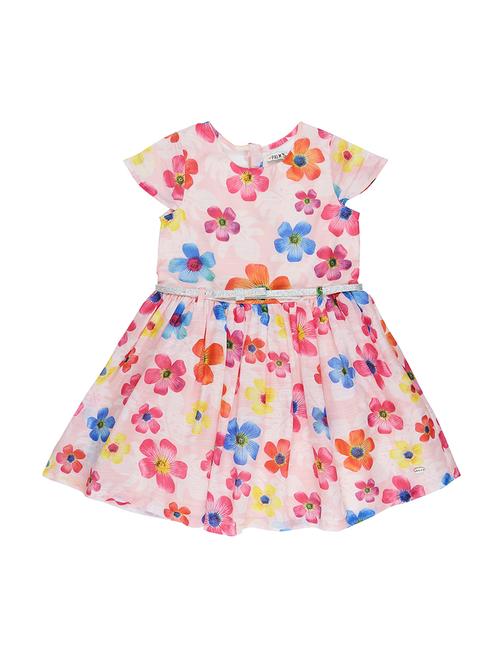 multi colored chiffon frock - 17298581 - Very Small Image - 1