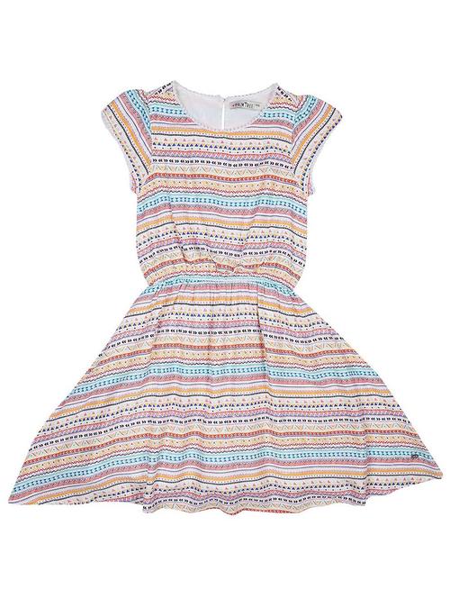 white viscose frock - 17298621 - Very Small Image - 1