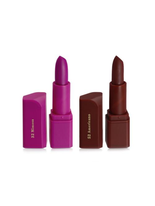 miss rose pack of 2 matte lipsticks shade#32,52 - 17300104 - Very Small Image - 1